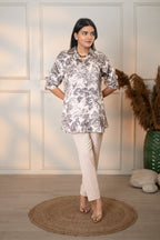 ASIAN COUNRTYSIDE BEIGE ALL DAY SHIRT