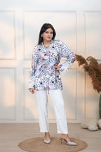 JAPAMESE GARDEN WHITE ALL DAY SHIRT