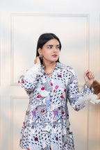 JAPAMESE GARDEN WHITE ALL DAY SHIRT