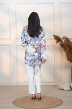 JAPAMESE GARDEN WHITE ALL DAY SHIRT