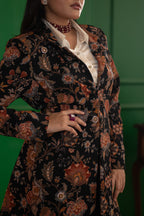 NOIR GARDEN BLACK NYLA JACKET