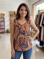 Print Cotton Top