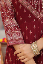 Women Ethnic Motifs Printed Beads and Stones Kurta with Trouser & Dupatta
