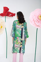 GREEN GLORIA KAFTAN