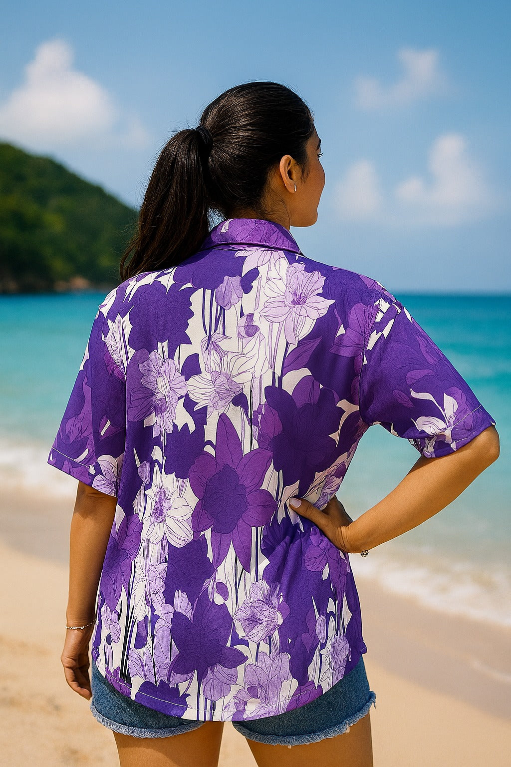 NOBLE DELLA PURPLE SHIRT