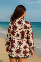 TROPICAL RED ALL DAY SHIRT