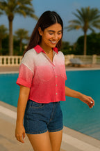 PINK COSMIC RAY SHIRT