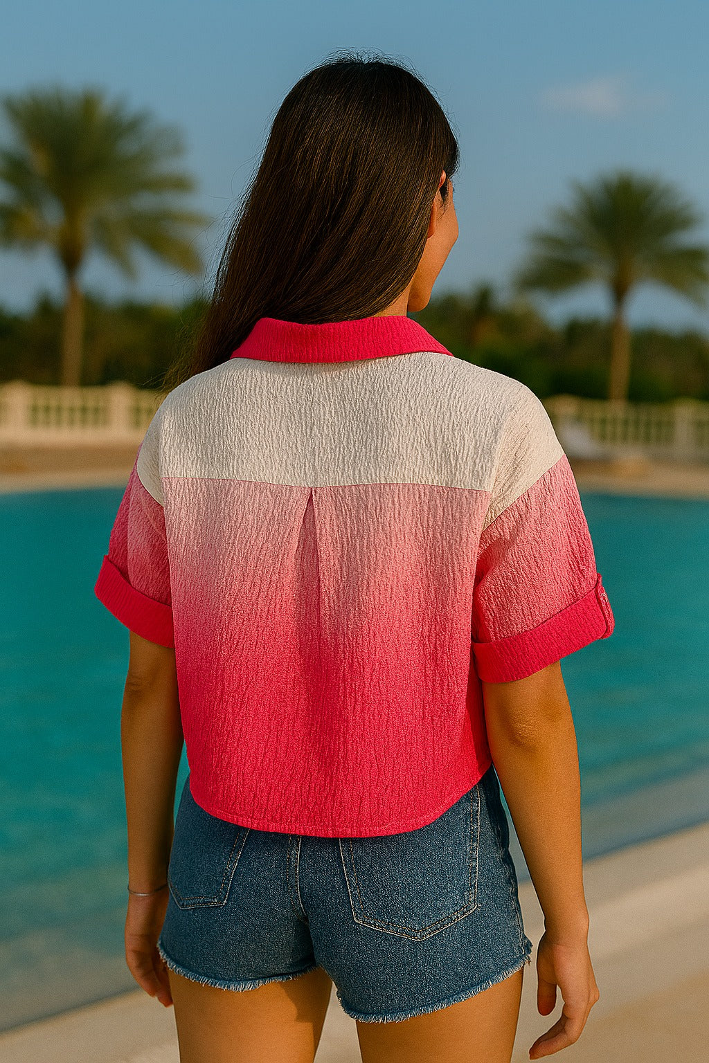 PINK COSMIC RAY SHIRT