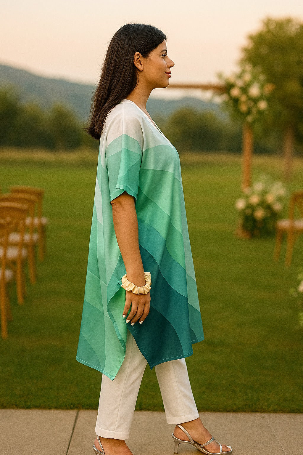 TEAL DUNE VIGIL TUNIC