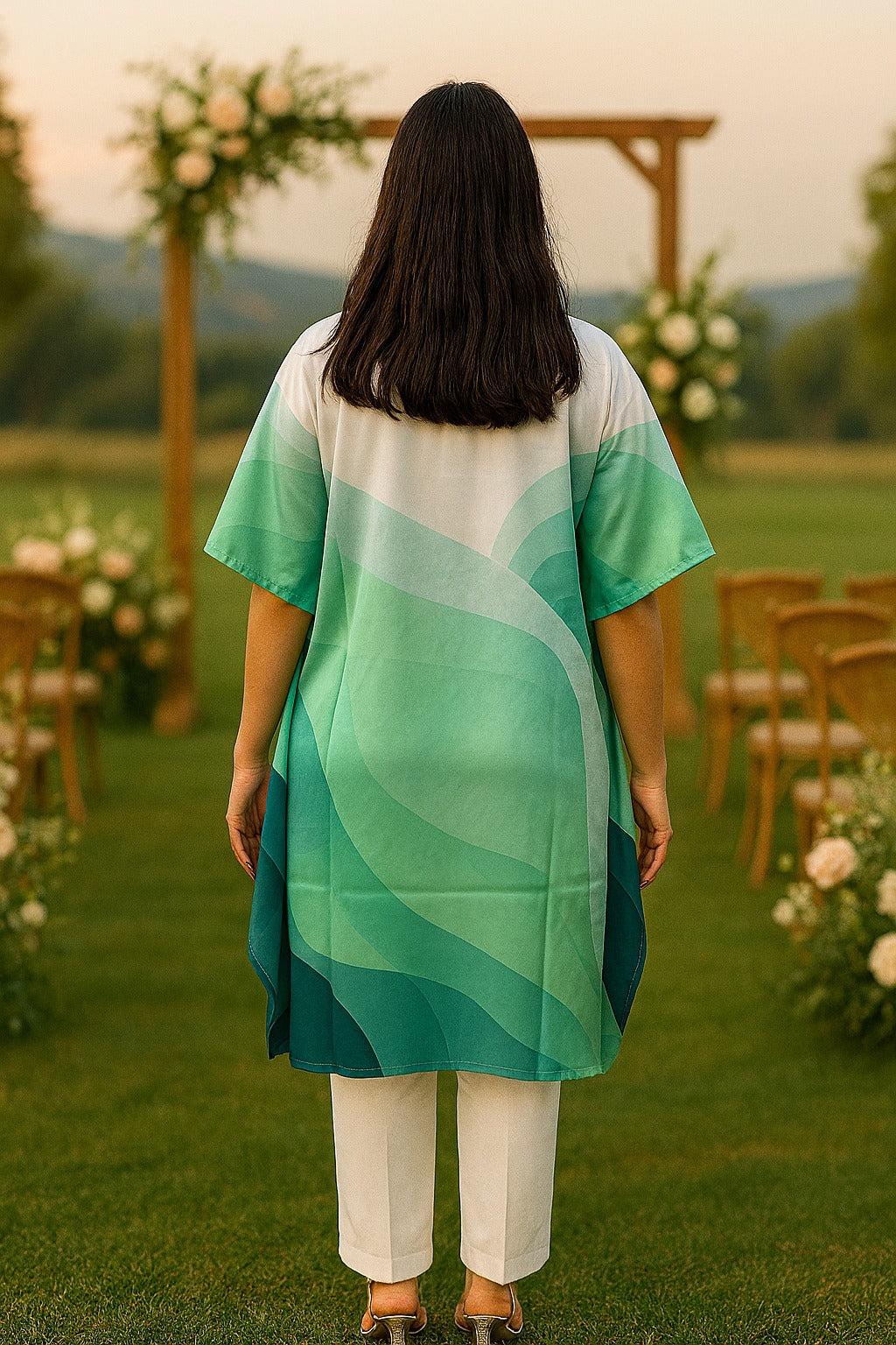 TEAL DUNE VIGIL TUNIC