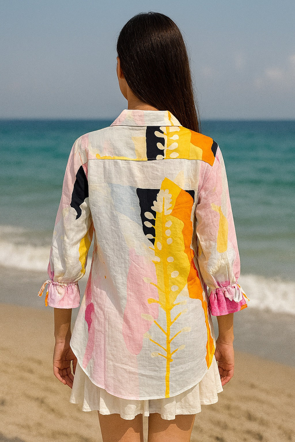 YELLOW KANAS DIVA SHIRT