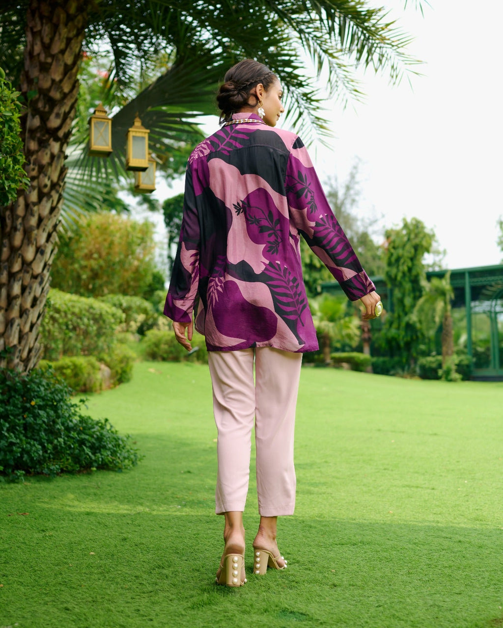 PURPLE GINGER KYLA SHIRT