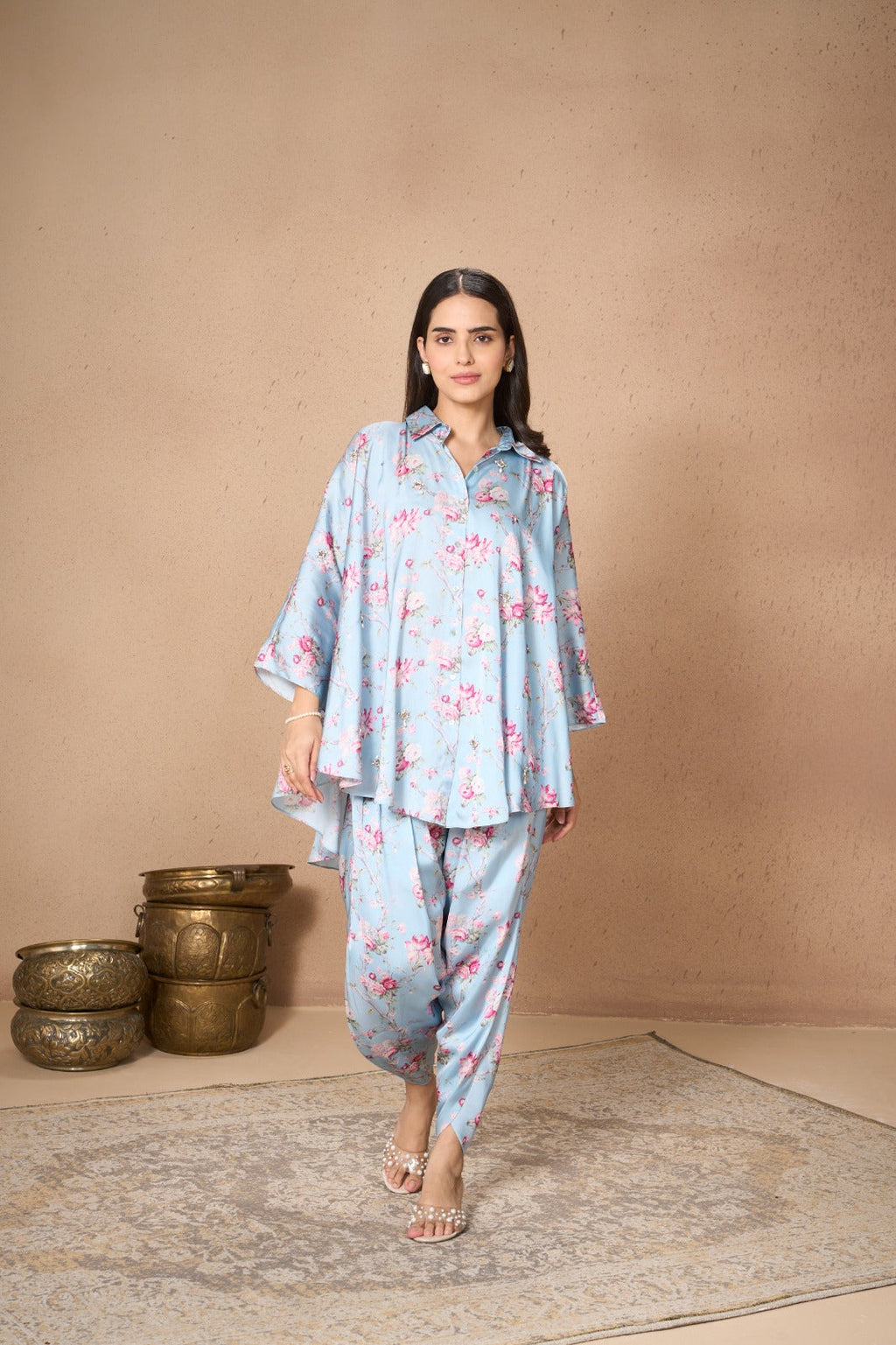 BLUE GARDEN HANNAH TOP