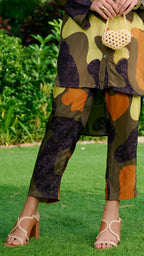 OLIVE CRYPTO TROUSER