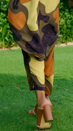 OLIVE CRYPTO TROUSER