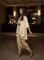 LIGHT GOLD AARIV SHIRT