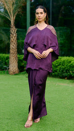 PURPLE GINGER TOP