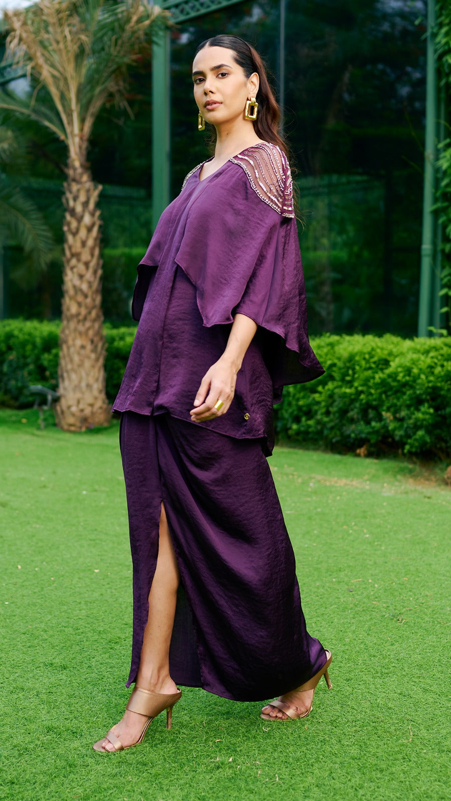 PURPLE GINGER TOP