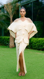 LIGHT GOLD GINGER TOP