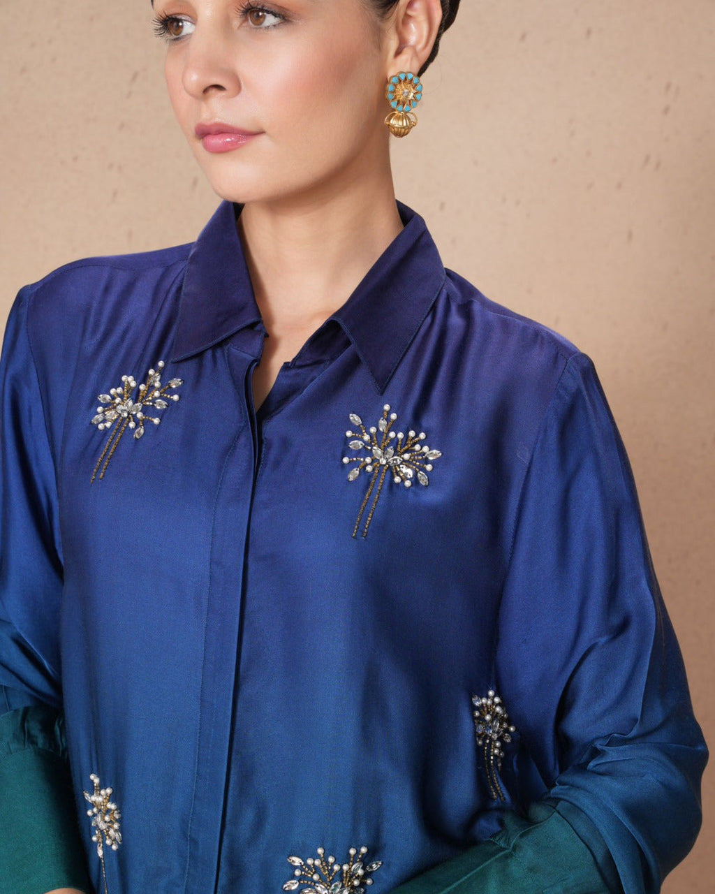 BLUE OMBRE SYNERGY SHIRT