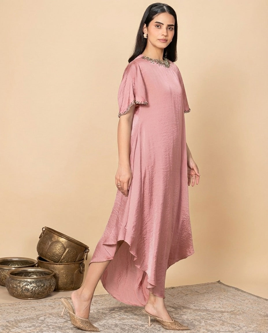 BLUSH GALLOP DRESS