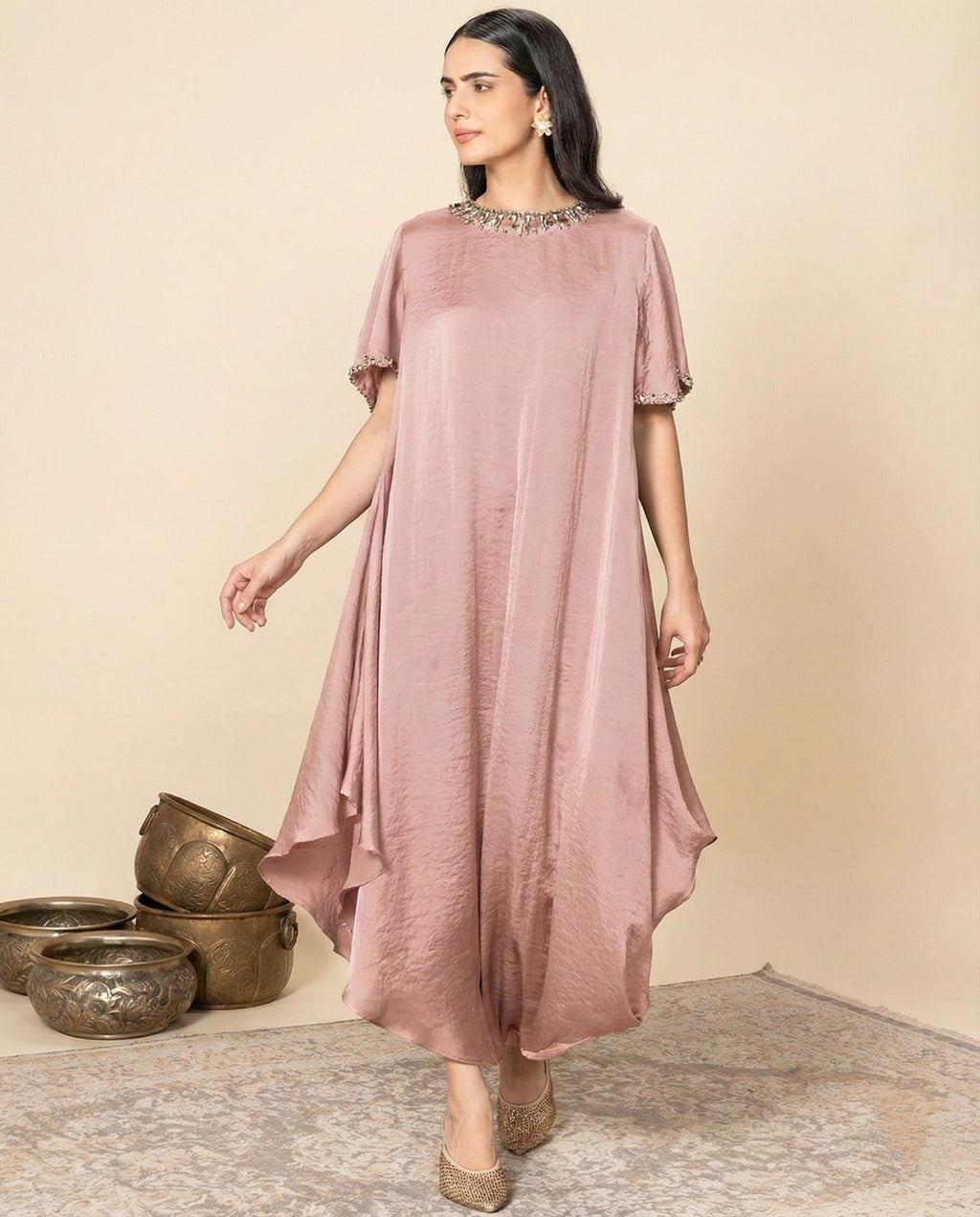 BLUSH GALLOP DRESS