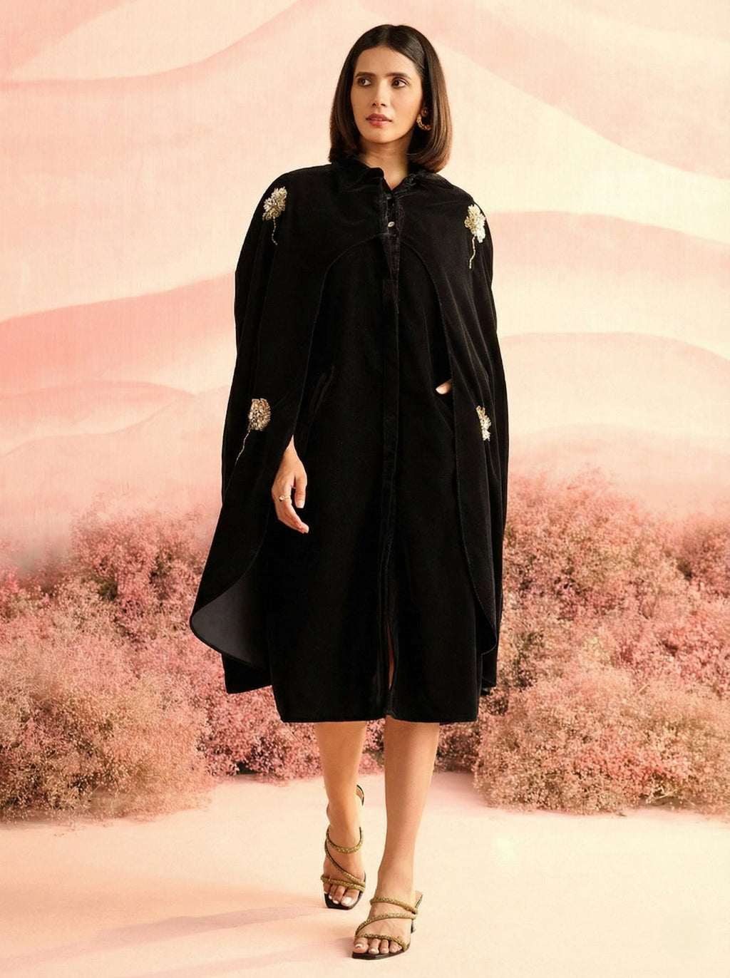 BLACK RULER DRESS