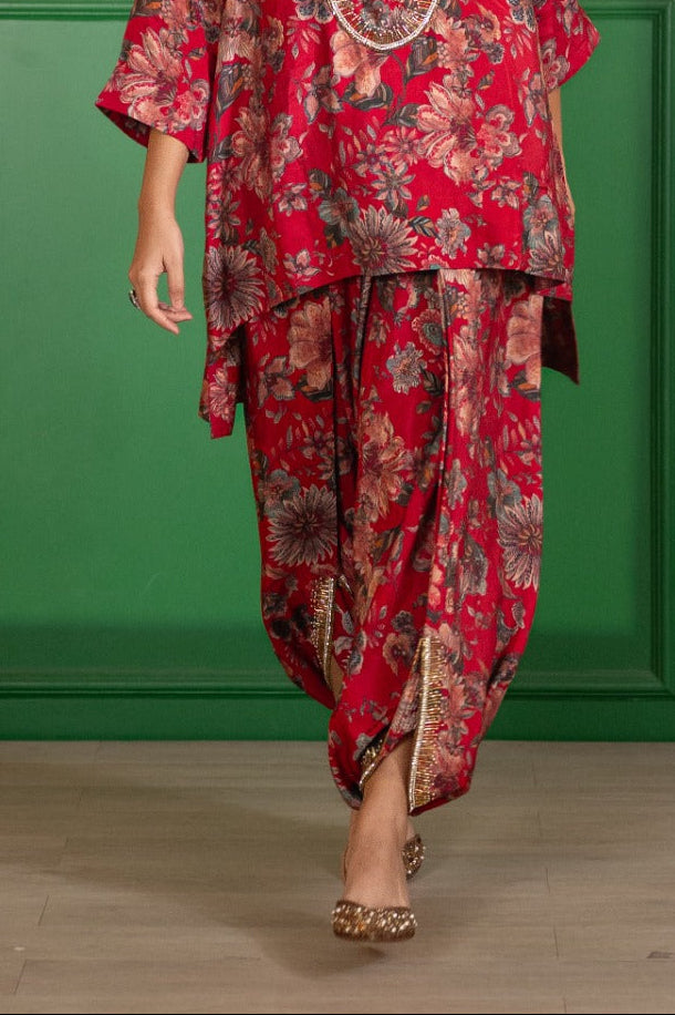 RED RUBY GARDEN MARRAKESH PANTS