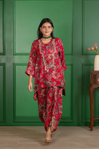 RED RUBY GARDEN MARRAKESH TUNIC
