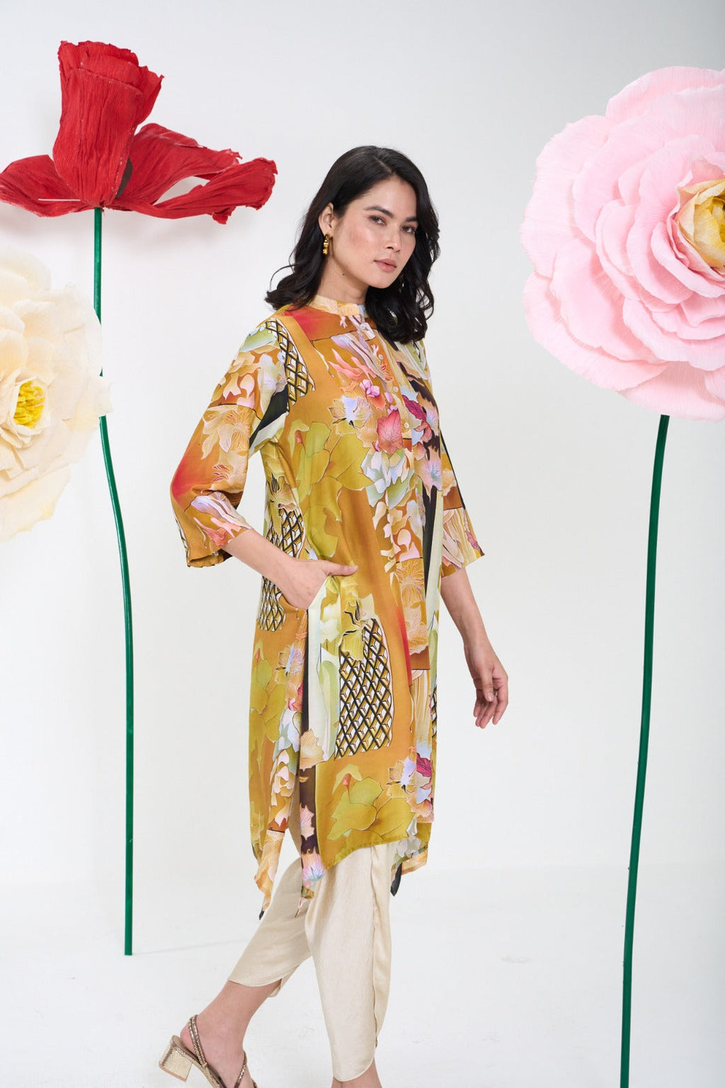 MUSTARD GLORIA KAFTAN