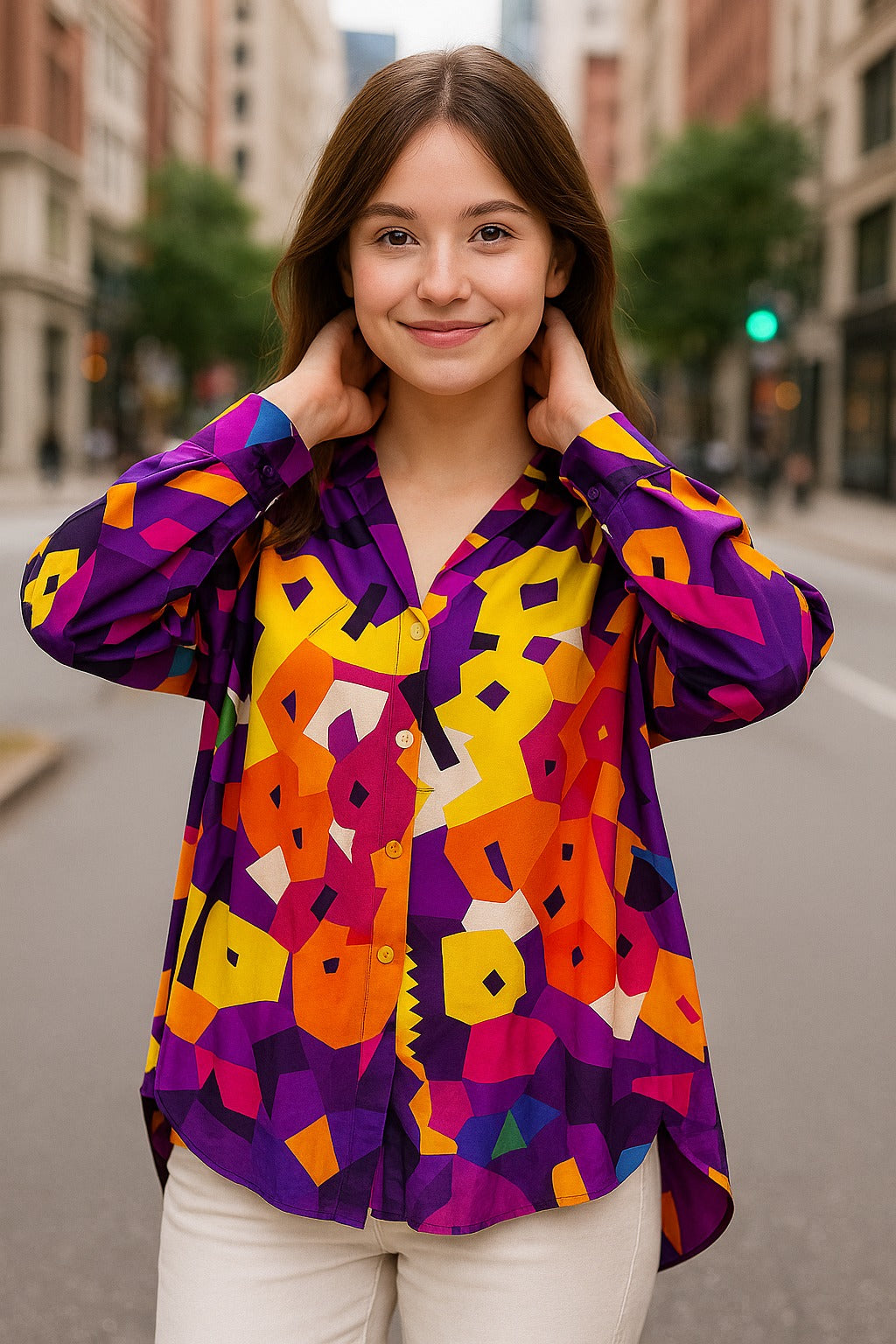 PURPLE CORE BREEZE SHIRT