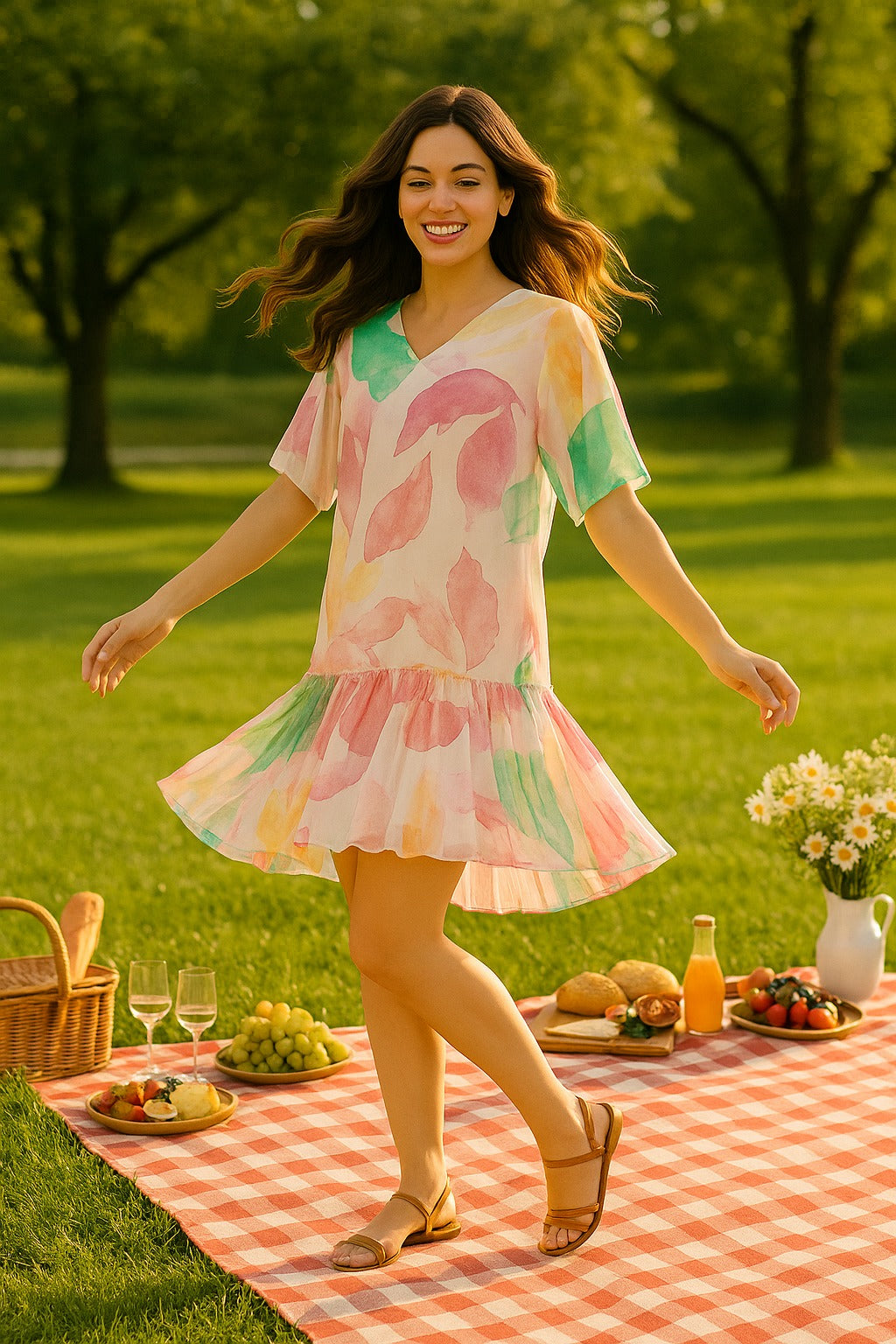 GREEN COLLIN KIM DRESS