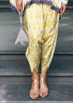 YELLOW POTTER TULIP PANTS