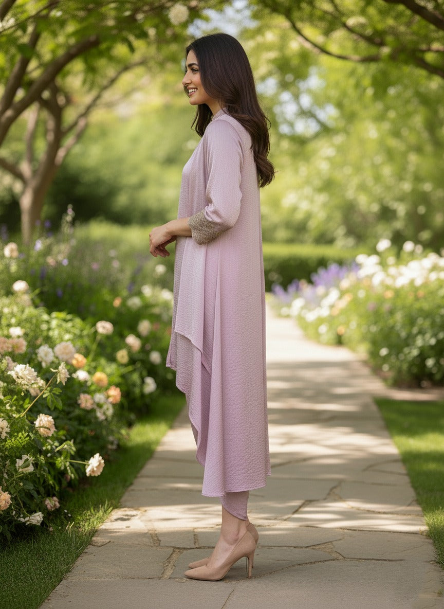 BLUSH TED DRESS