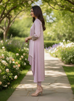 BLUSH TED DRESS