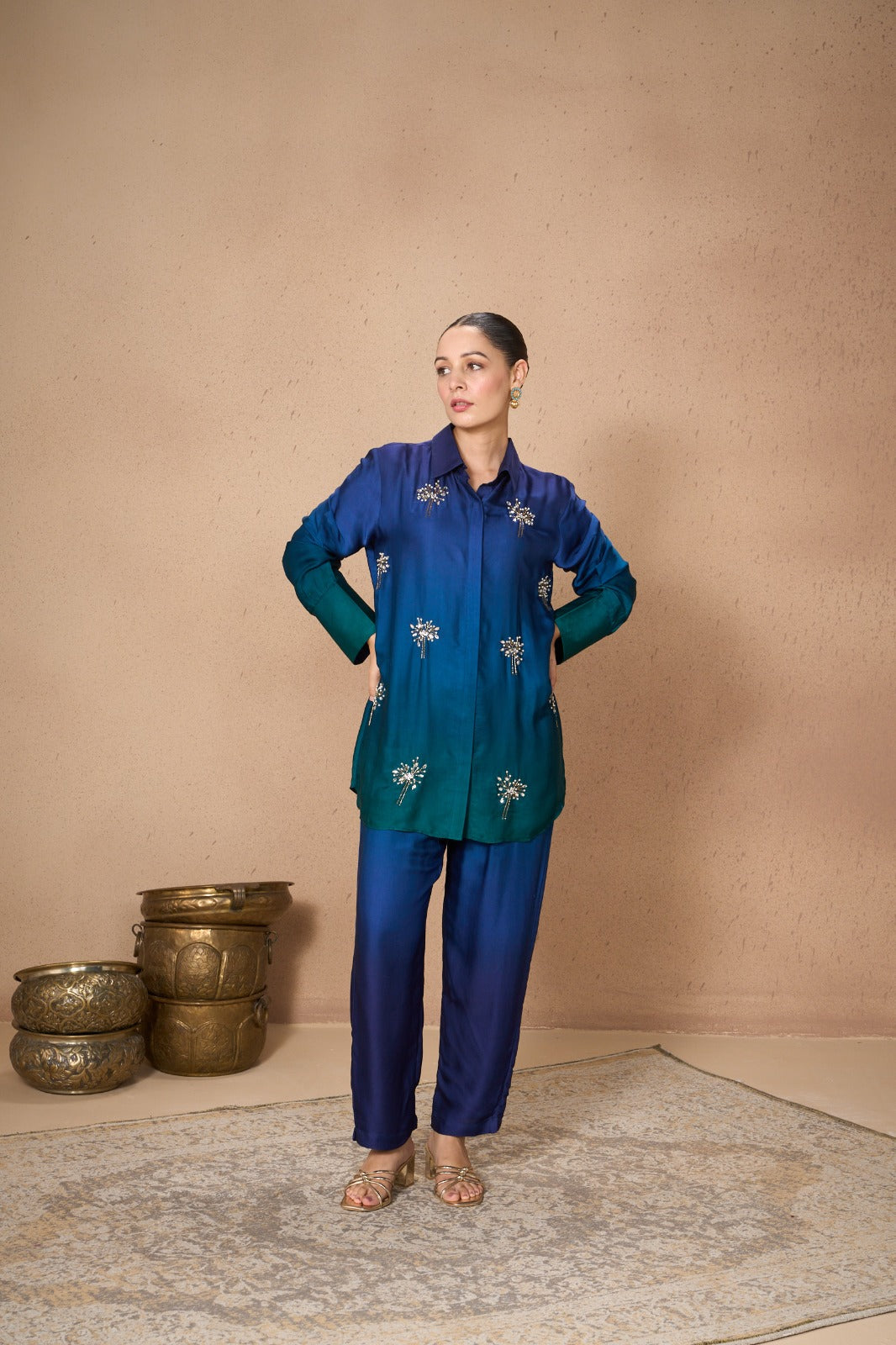 BLUE OMBRE SYNERGY SHIRT
