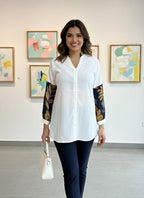 WHITE LUTHRA GLIDE SHIRT