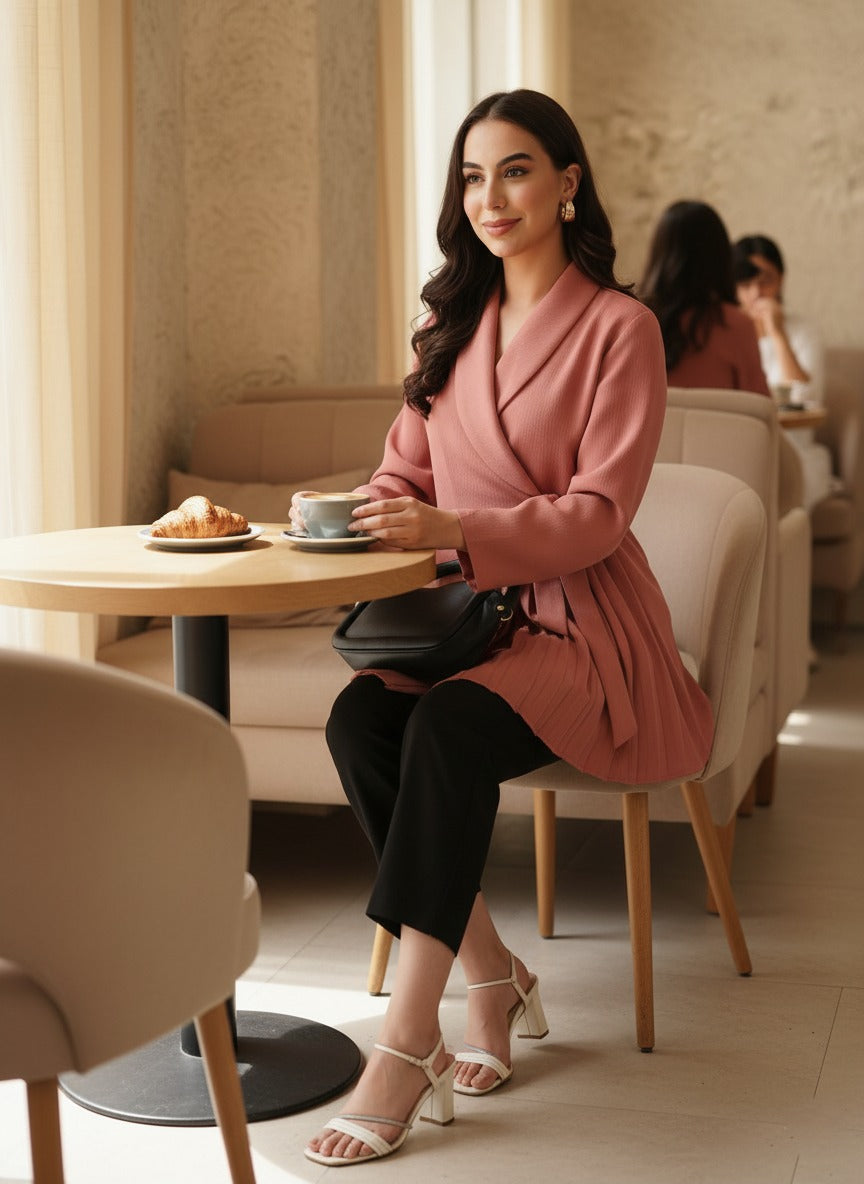 SALMON SNAP BLAZER