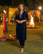 NAVY KALI TUNIC