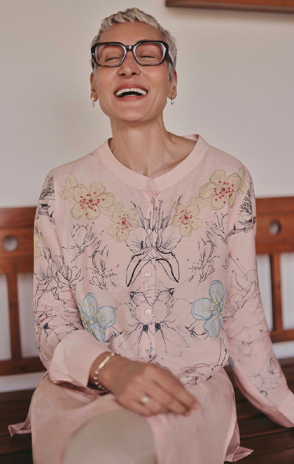 PINK DANISH BUTTON DOWN SHIRT