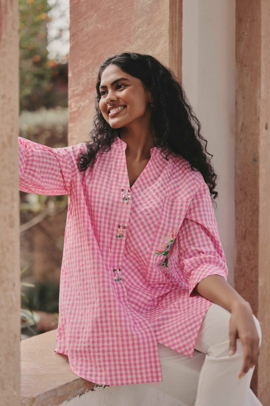 BLUSH DELTA CODE SHIRT