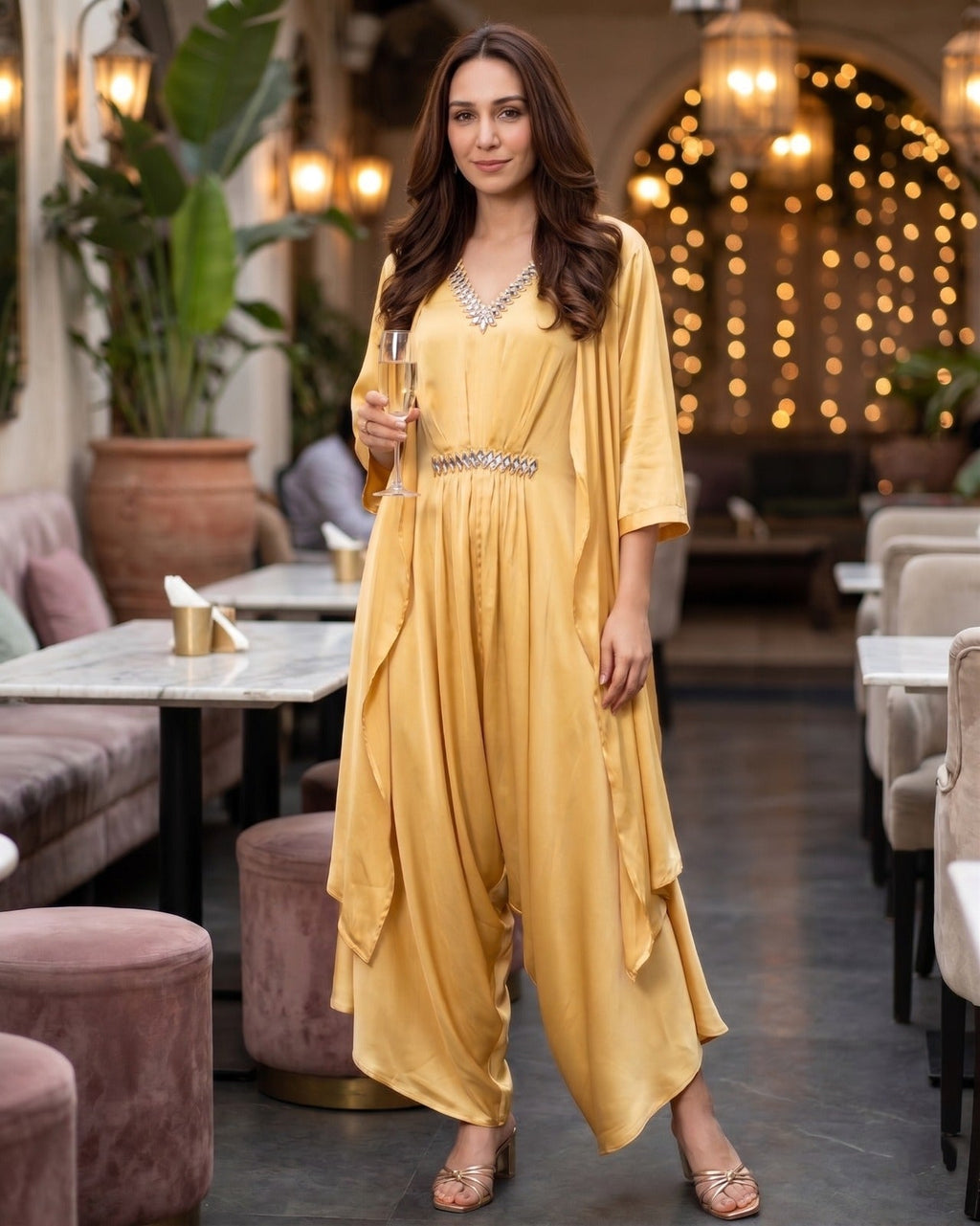 MUSTARD ELATE DRESS