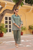 Women Embroidered Co-ord Set