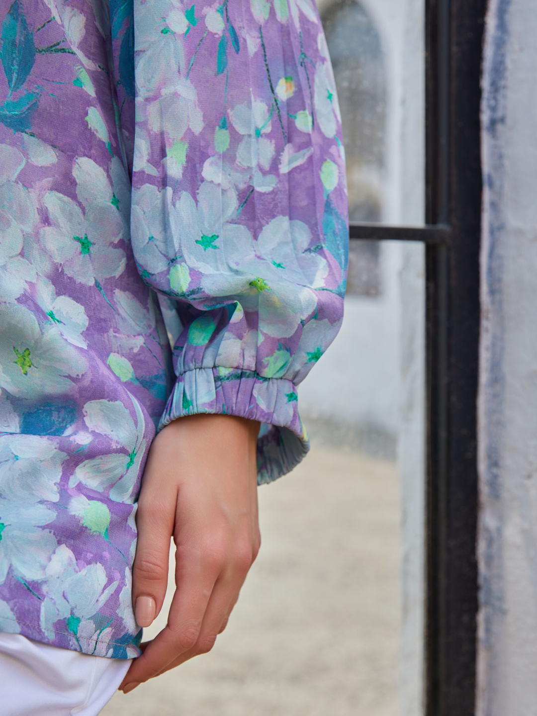LILAC WINKLE INDUS SHIRT