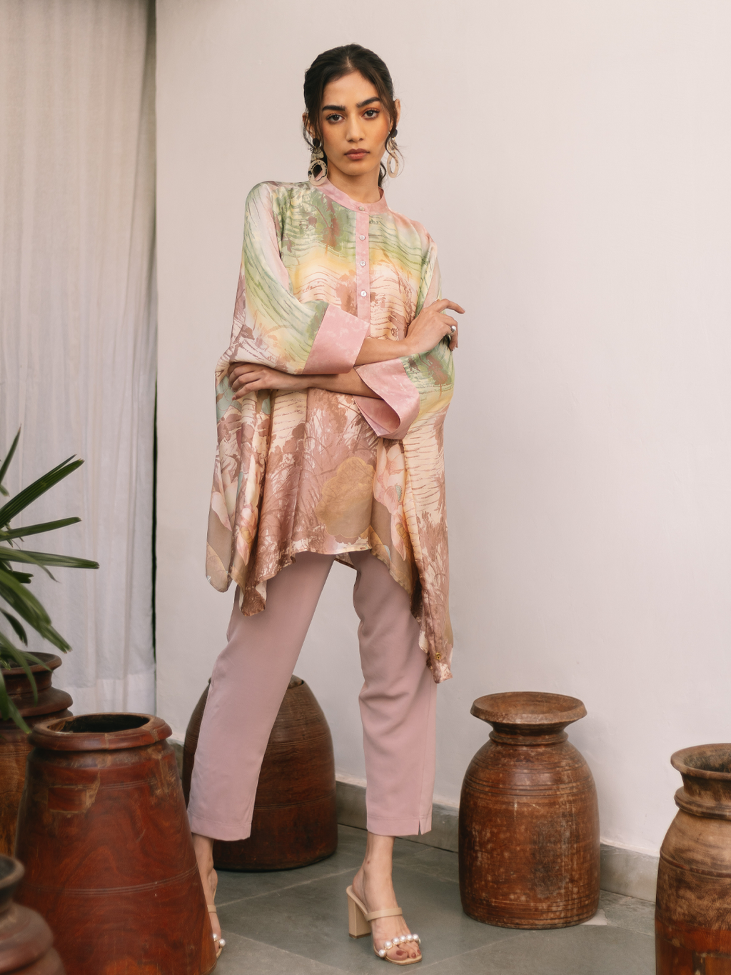 NUDE PINK MARVEL MERIDIAN SHIRT