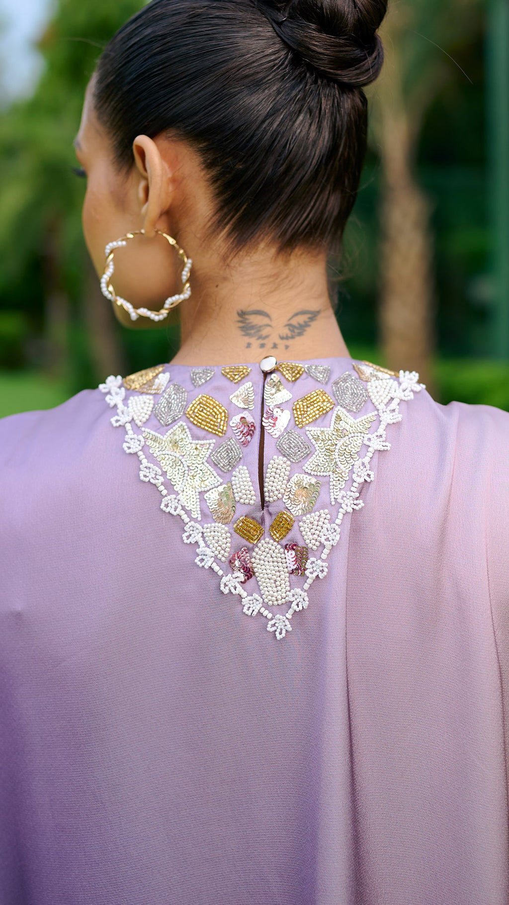 LAVENDER OMBRE ANORA TUNIC