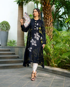 BLACK KANJI SUE TUNIC