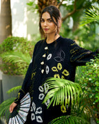 BLACK KANJI SUE TUNIC