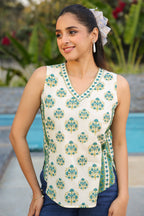 Print Cotton Top