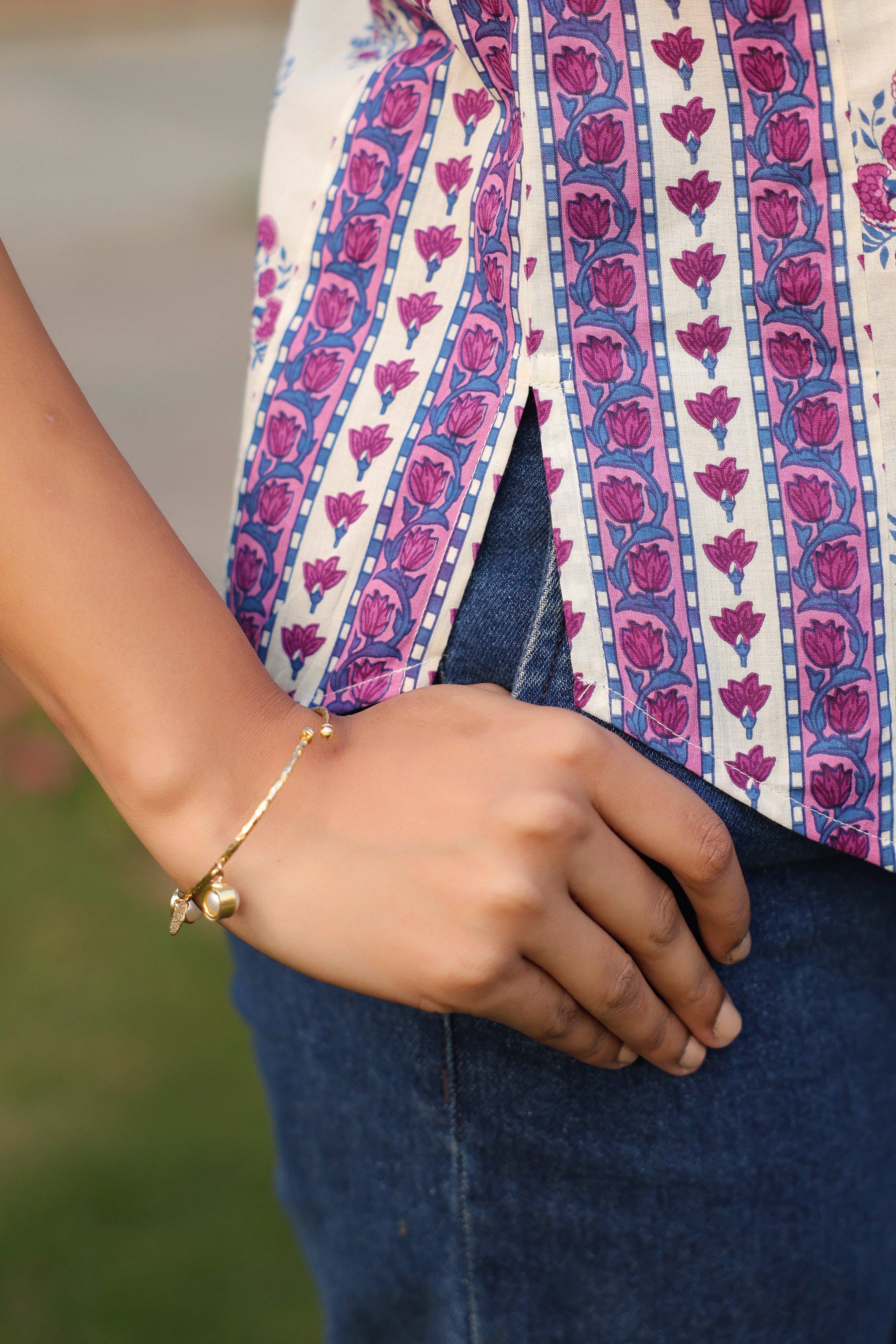 Print Cotton Top
